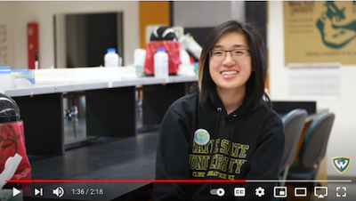 CLS student in program video