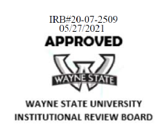 IRB approval stamp