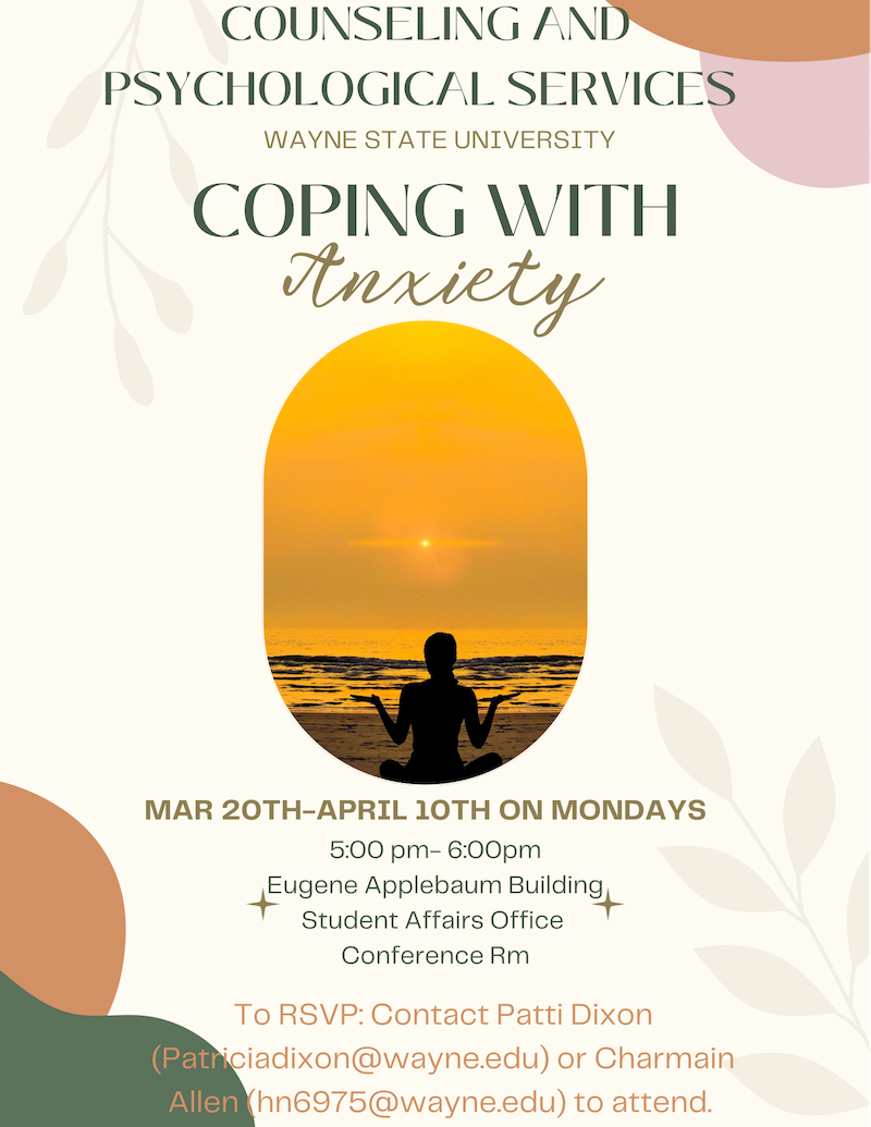 Coping with Anxiety workshop