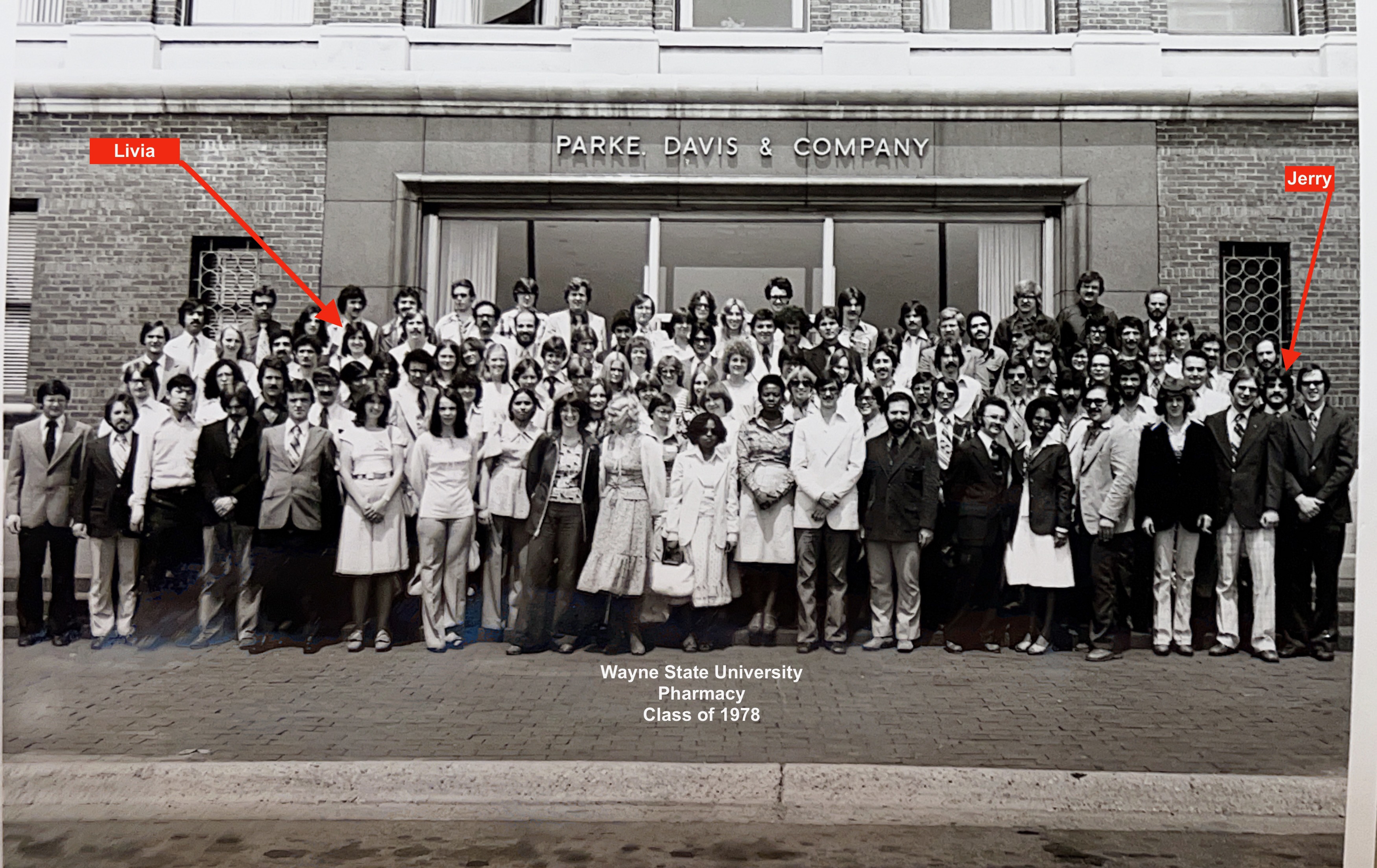 Wayne State Pharmacy Class of 1978