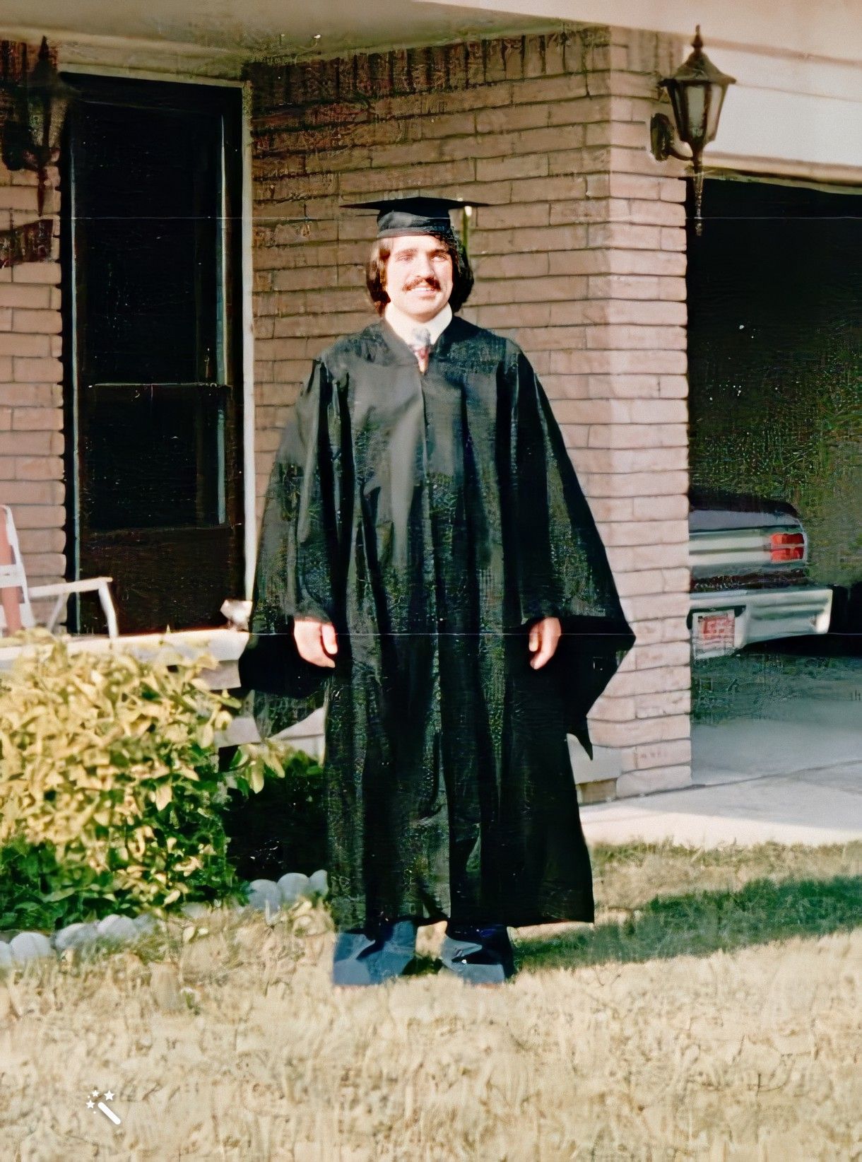 Jerry Franchina on his Wayne State graduation day in 1978