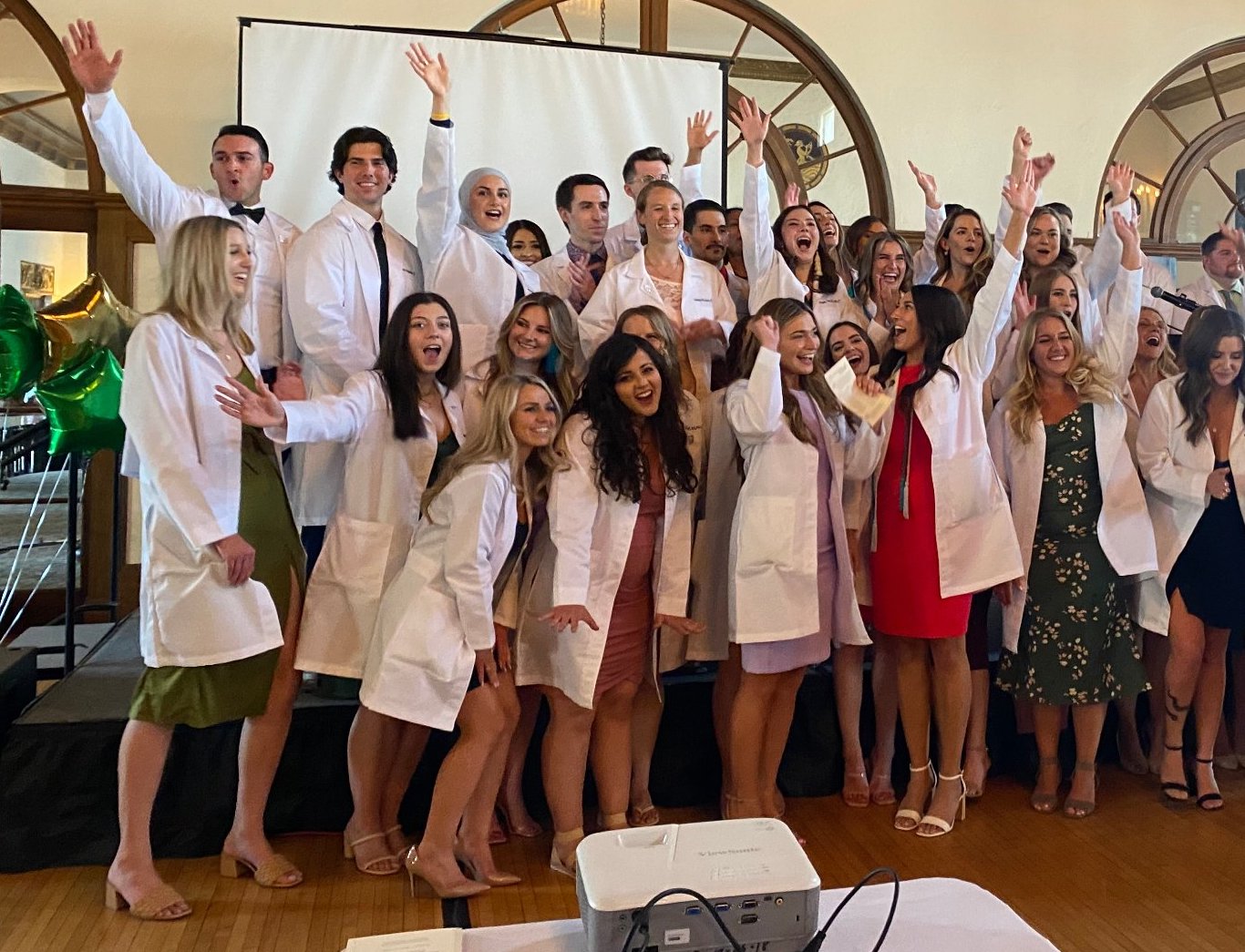 Wayne State PAS students earn their white coats